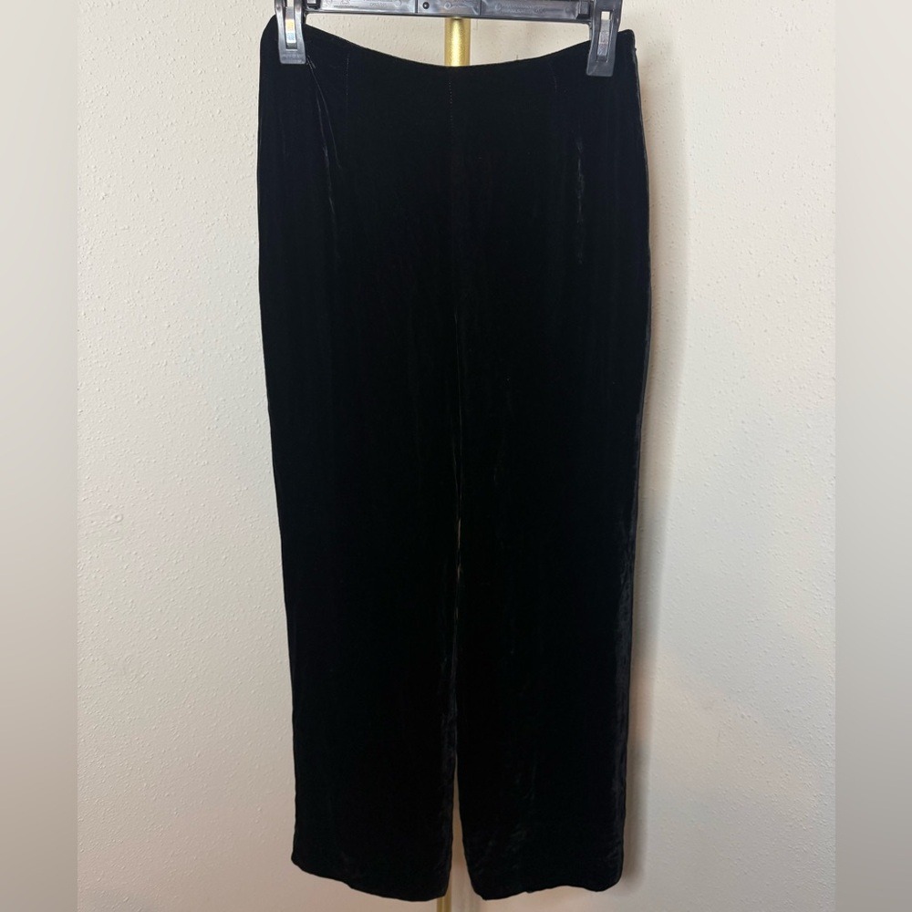 Ann Taylor Black Velvet Dress‎ Pants